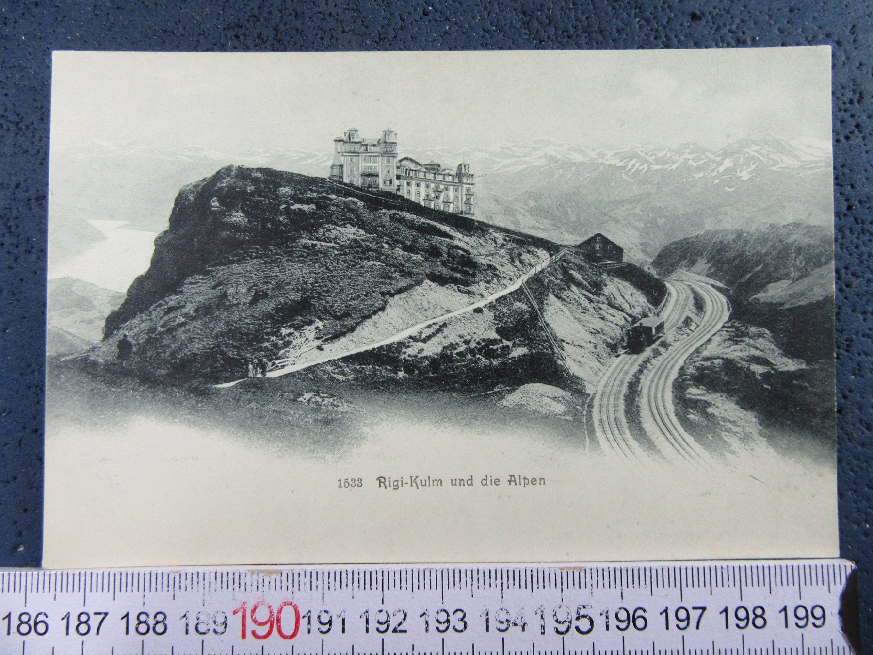 Cartoline postali: RIGI-KULM UND BERGBAHN ALPEN – Usato da Ettingen venduto da Hausi4711