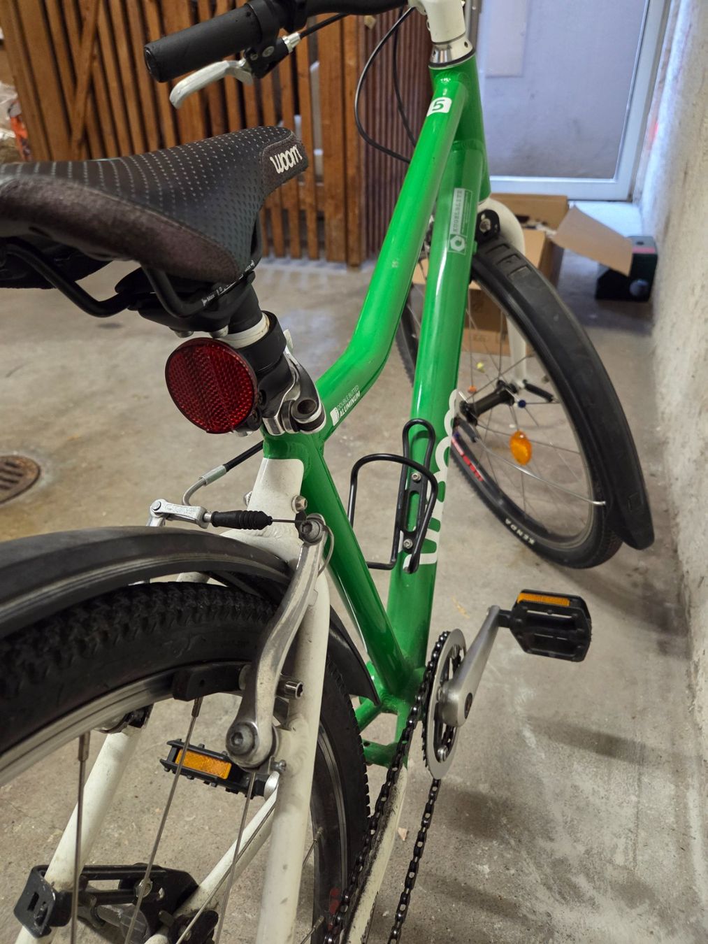 Woom Biciclette: Woom 5 Kindervelo grün – Usato da Zürich venduto da Pinga05 4