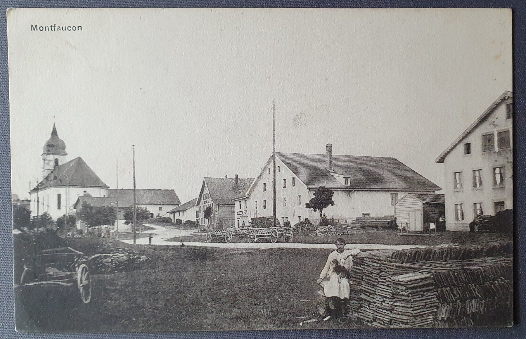 Cartoline postali: Montfaucon – Usato da Kreuzlingen venduto da Rschweiz1