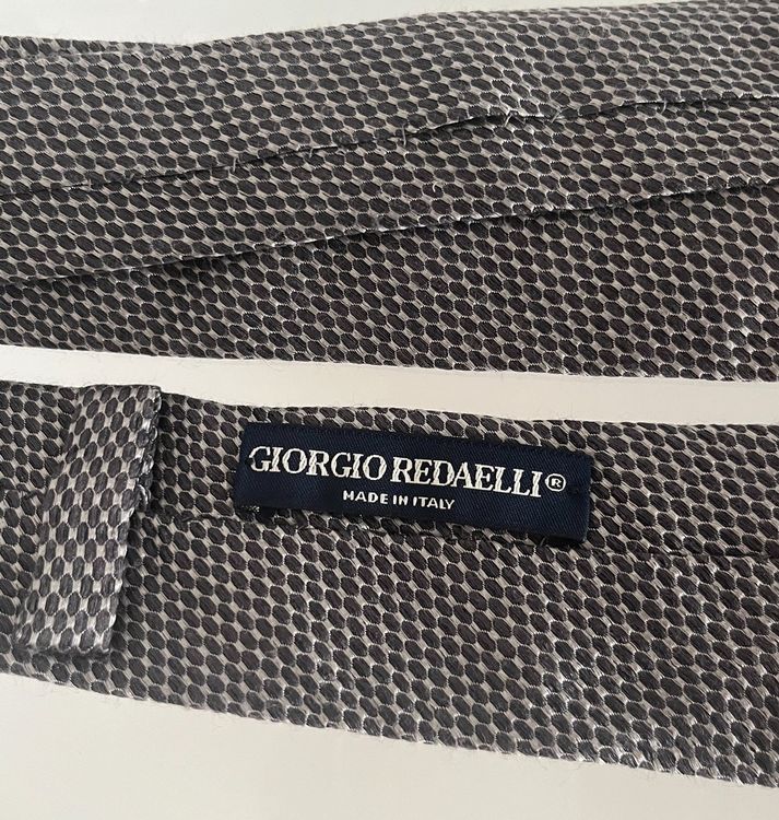 Cravate Giorgio Redaelli En Soie 100% - Multicolore - Occasion Bon état - Fabriquée En Italie