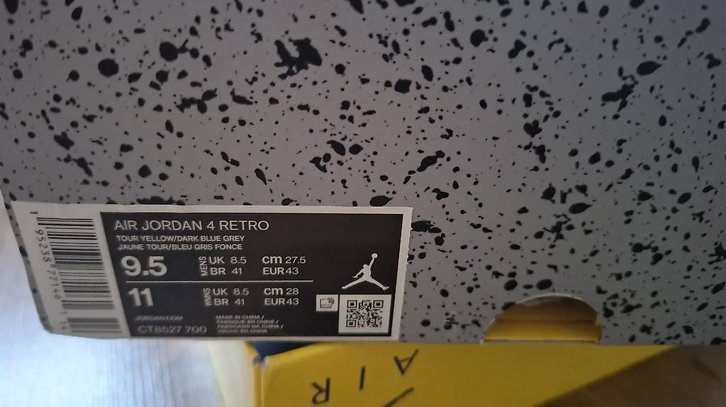 Scarpe da uomo: Air Jordan 4 retro Gr43 – Nuovo e nell'imballaggio originale da Rupperswil venduto da Orest 1