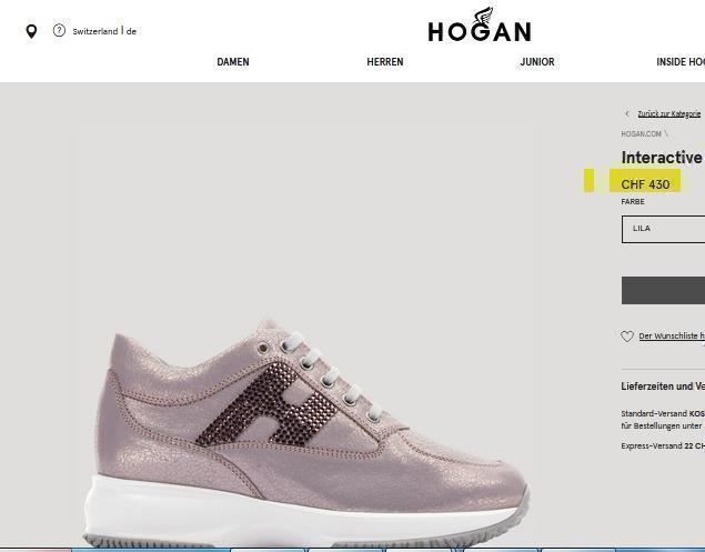 Hogan Scarpe da donna: Sneakers HOGAN . 36,5 – Usato da Collonges venduto da Auganien 2