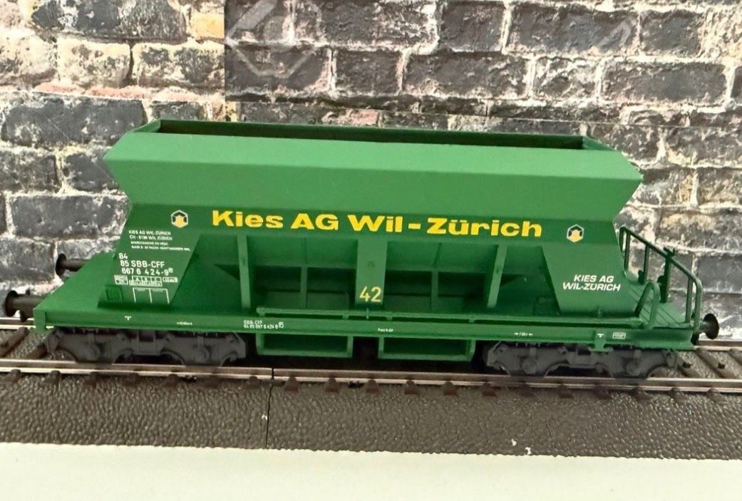 Liliput Trains électriques: LILIPUT SBB Kieswagen "Kies AG Wil" – D'occasion à Altdorf UR par mobauwidmer 4