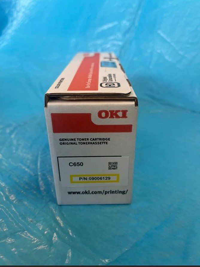 Oki Cartucce per stampanti & toner: Original Oki C650, Oki C651dn yellow Toner, 09006129 – Nuovo e nell'imballaggio originale da Glattbrugg venduto da copytron 1