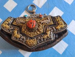 BOURSE ancienne TIBET XIXème