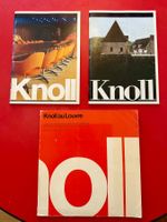 3 X KNOLL Möbelkataloge /KNOLL AU LOUVRE /1972/1977/1977/RAR
