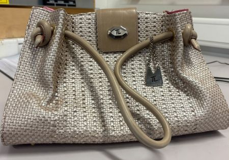 Gewebtes Design selten zu finden! Tarqua Luciano Handtasche