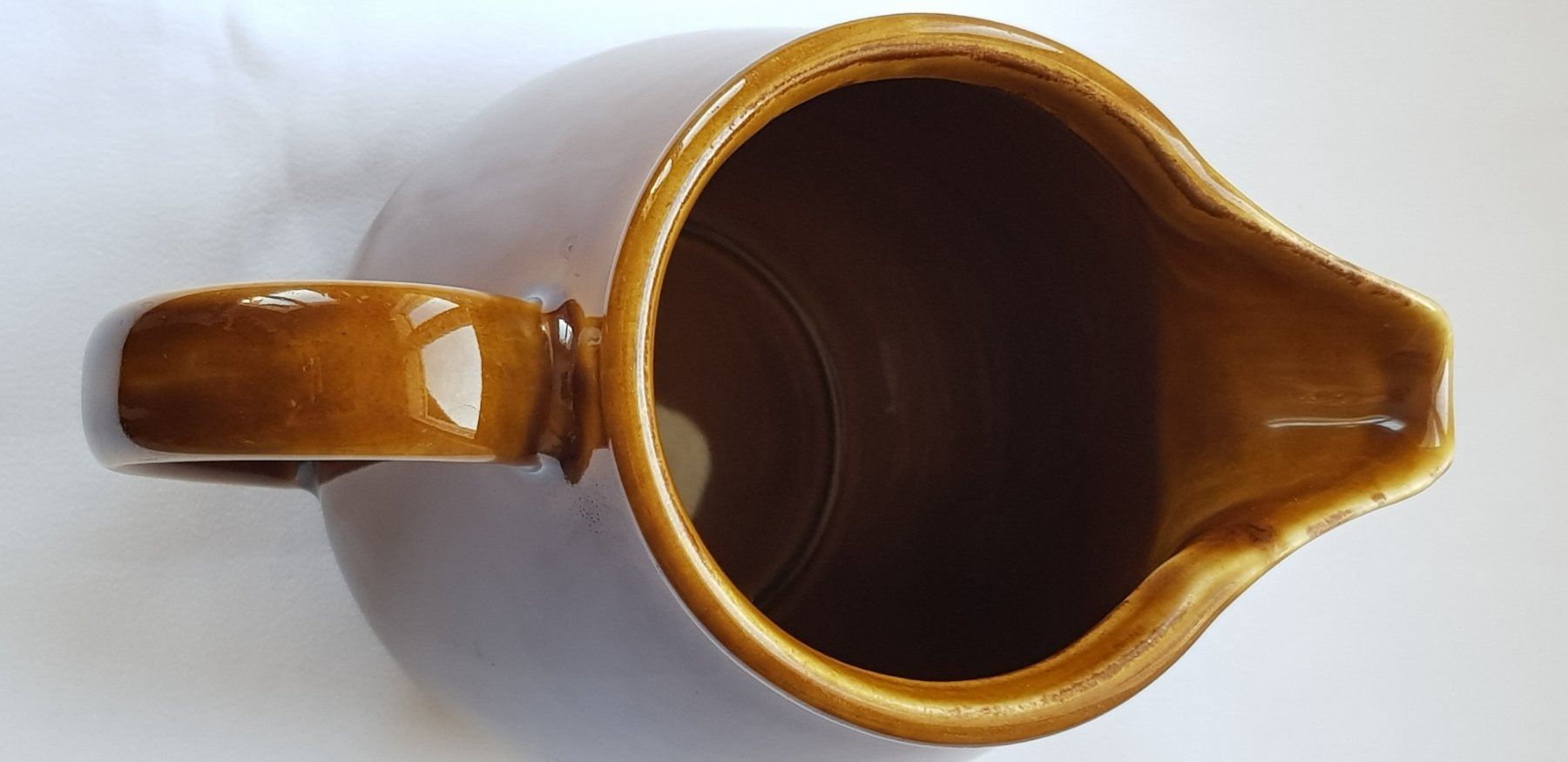 Caraffe: Rössler Milchkrug goldbraun – Usato da Dällikon venduto da Toyfan 2