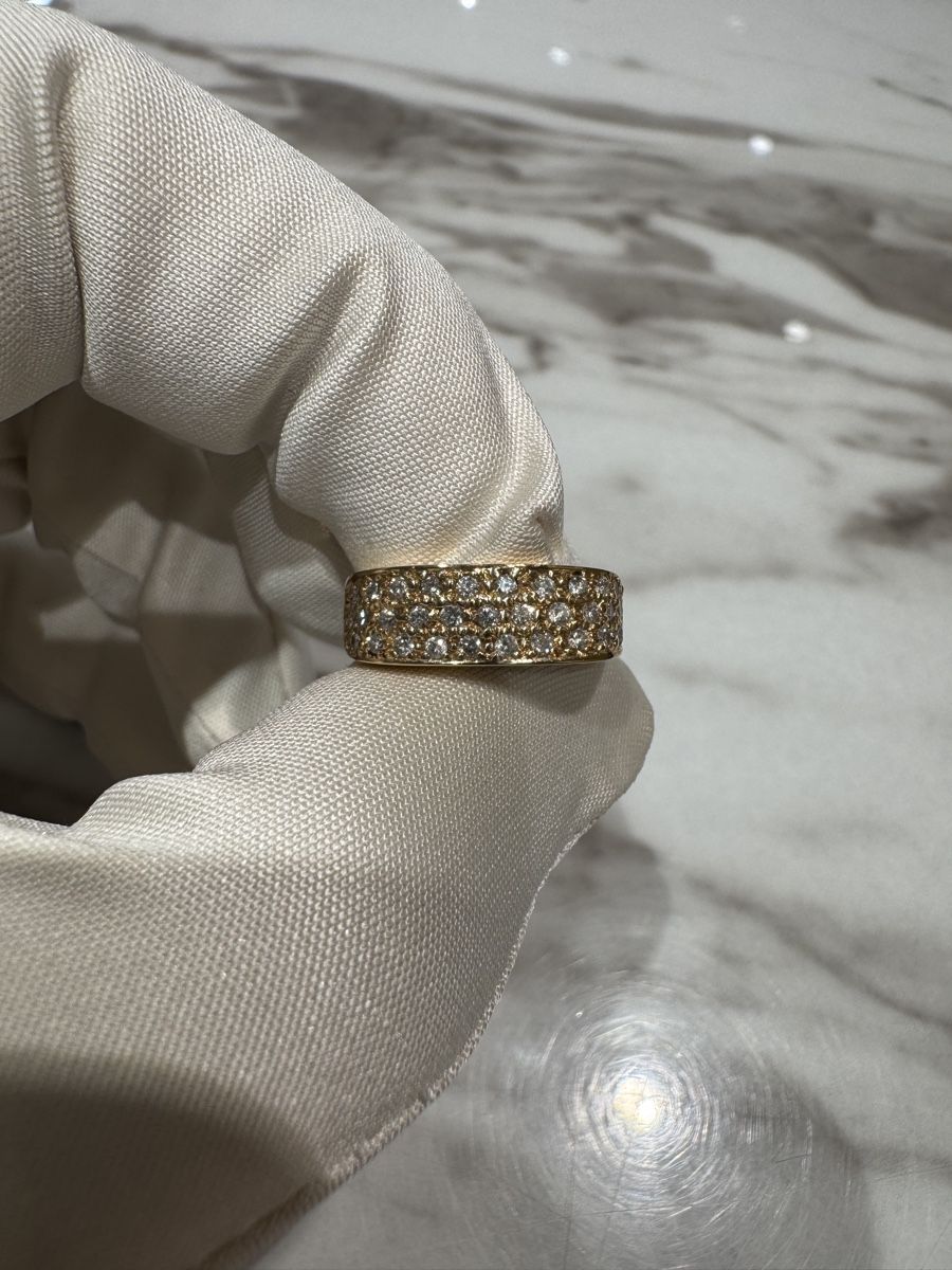 Anelli: Damen Goldring mit diamanten – Usato da Schaffhausen venduto da glamour-shop 2
