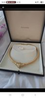 Erbstück von Christian Dior Collier gold mit Steinen in Box