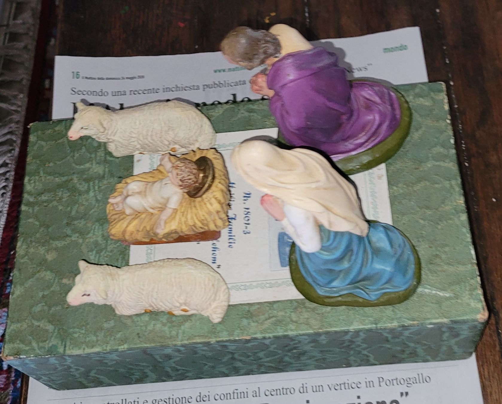 Tutte le decorazioni: Krippenfiguren gips – Usato da Lugano venduto da Collezionismo59 1