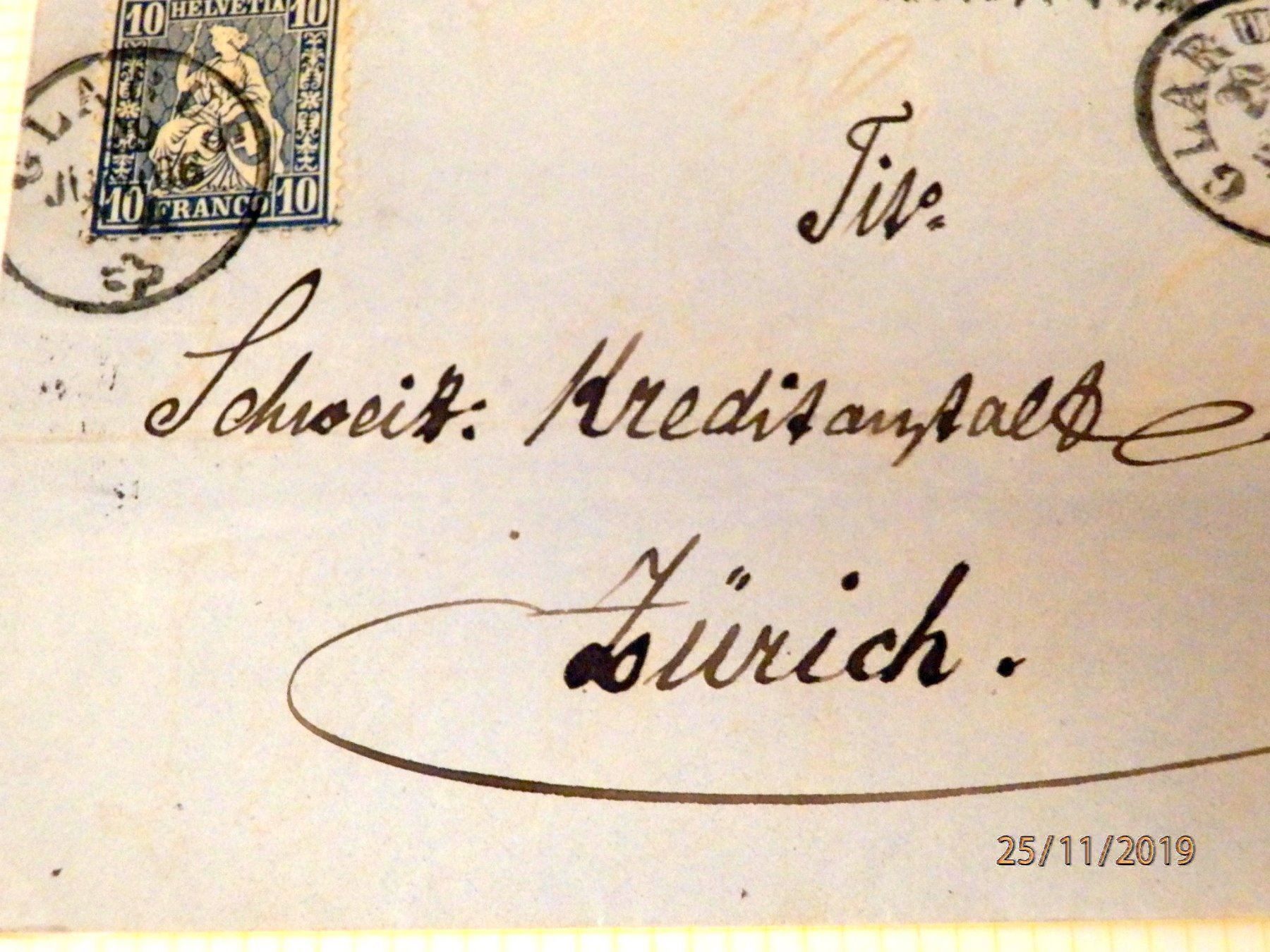 Alle Briefmarken: ZNr.31 schönes Lot mit div. Stempeln – Gebraucht aus Ueberstorf von dinbau 5
