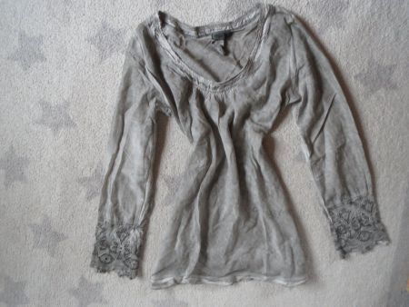 sehr schöne NILE Damen Bluse Gr M mit SEIDE