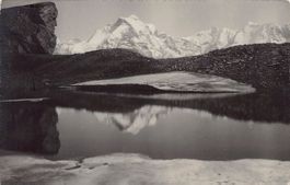 ALPIN: Mürren, Grauseeli am Schilthorn, gelaufen 1920