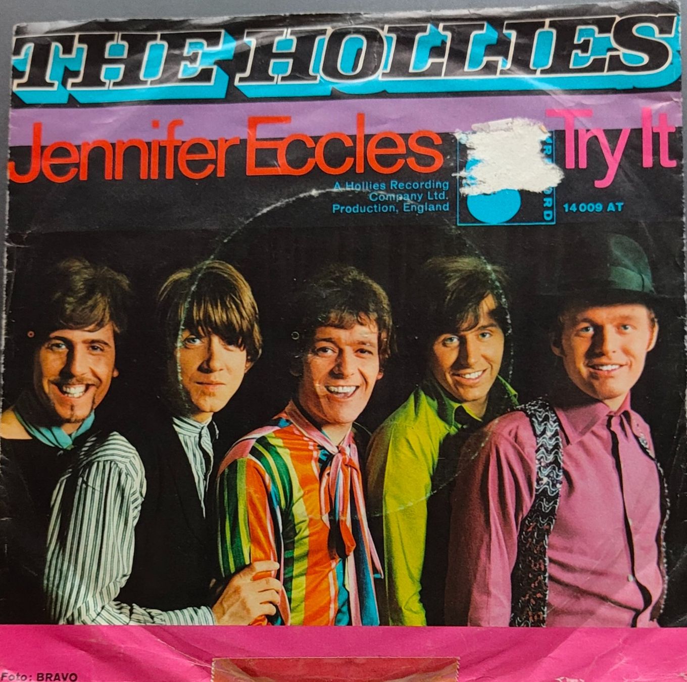 Schallplatten: Vinyl-Single Hollies - Jennifer Eccles – Gebraucht aus Langenthal von Modo39