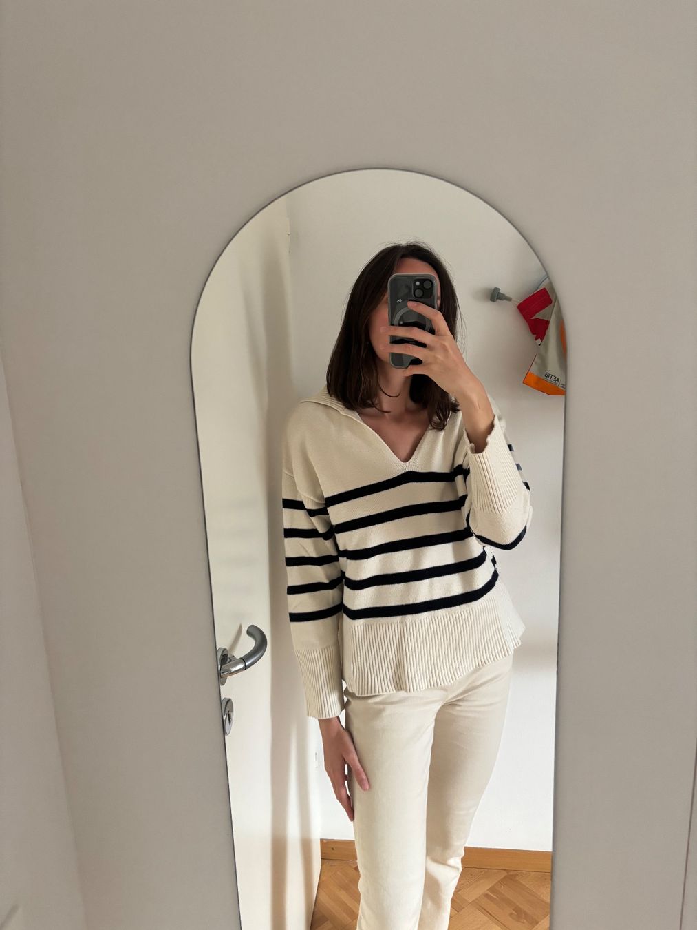 Zara Maglioni & Felpe: Zara Woman Sweater Oversized Striped S – Nuovo (secondo la descrizione) da Genève venduto da Bella_909