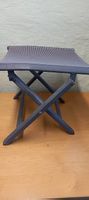 Falt Hocker grau guter Zustand 50cm