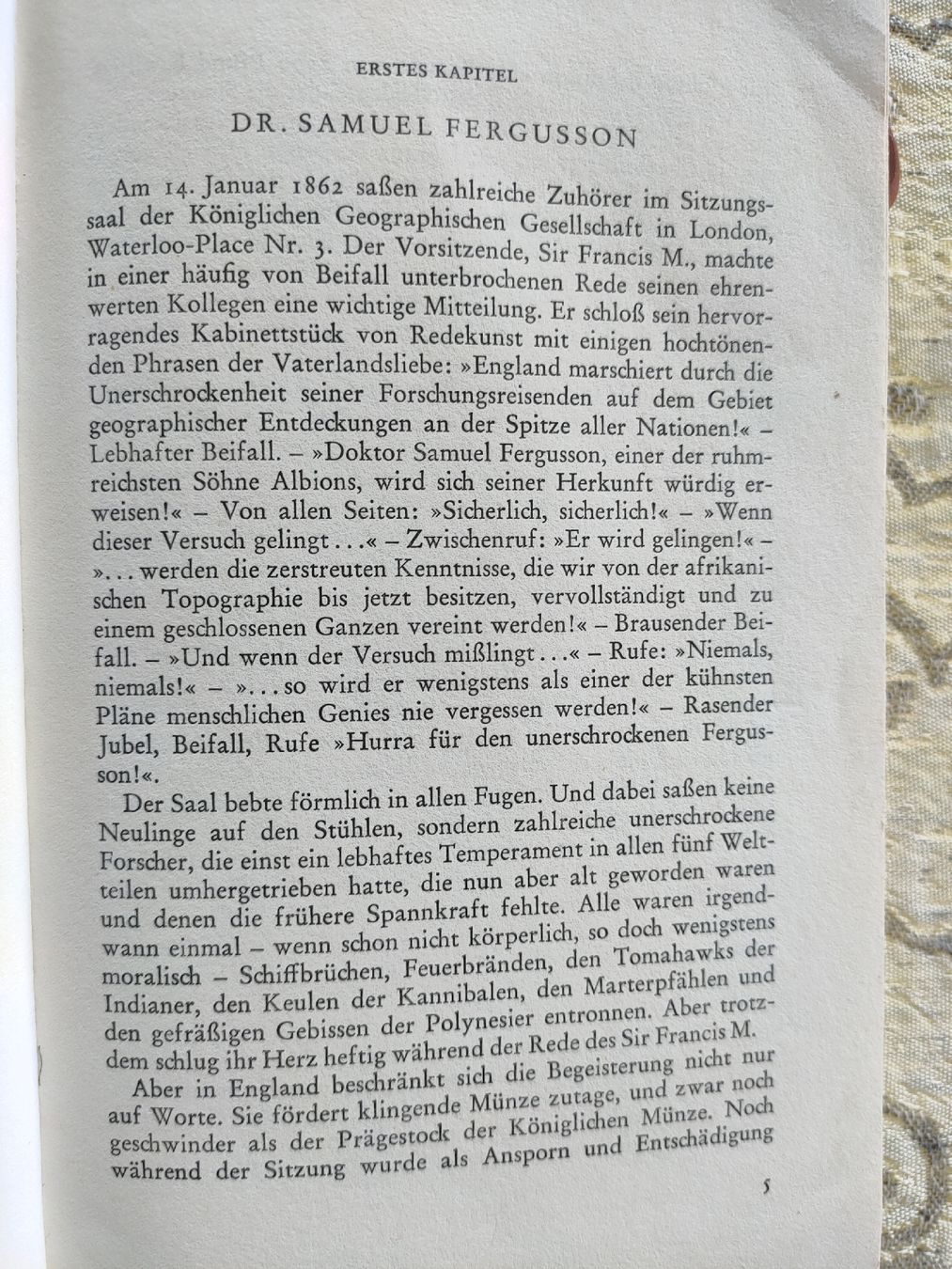 Libri: Jules Verne 5 Wochen im Ballon – Usato da Gipf-Oberfrick venduto da minini 5