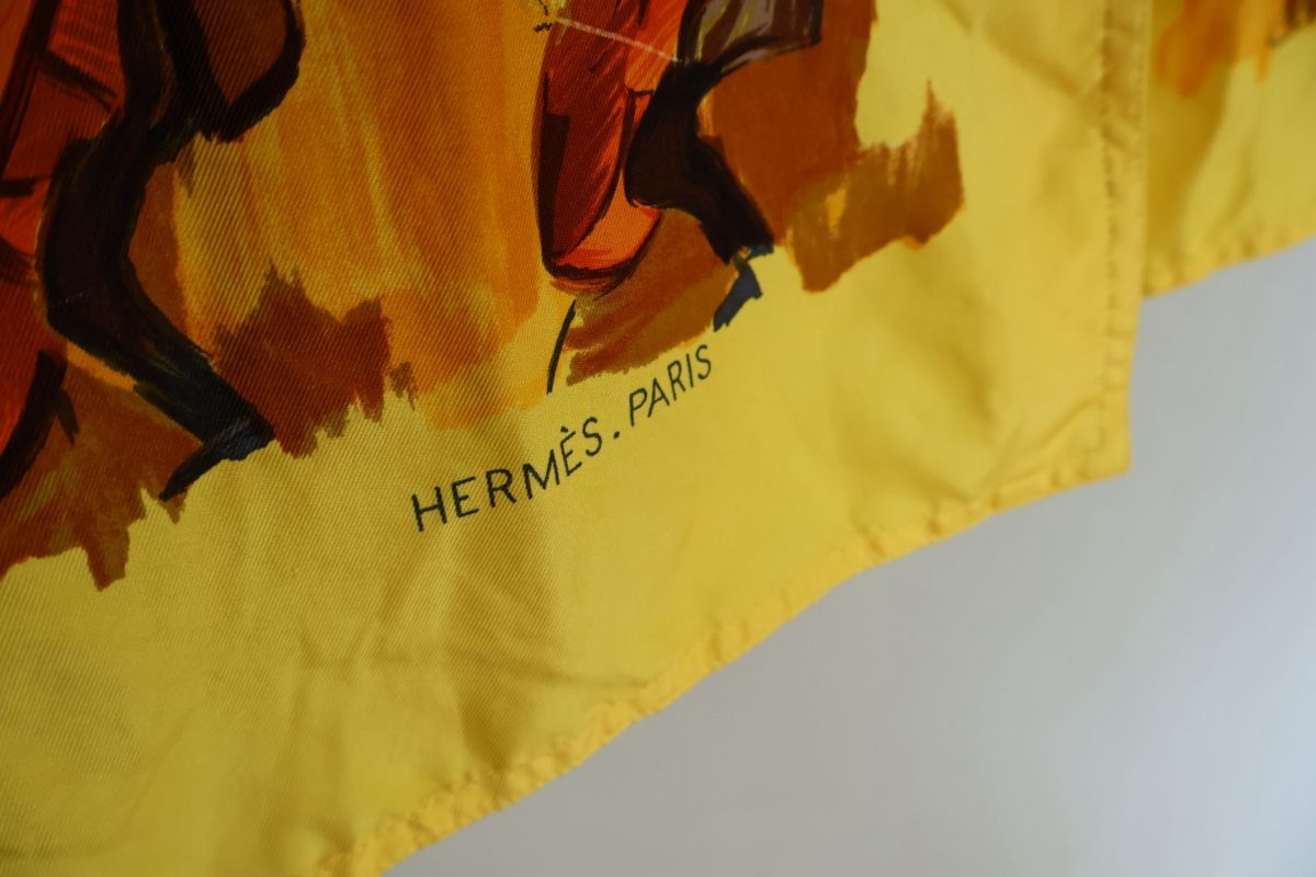 Hermès Chemisiers: Vintage Hermès Bluse Seide Concerto – D'occasion à Galgenen par Vintluxe 3