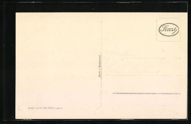 Cartoline postali: Ponte Tresa, Panorama mit Brücke und Be – Usato da Berlin venduto da bartko-reher 1