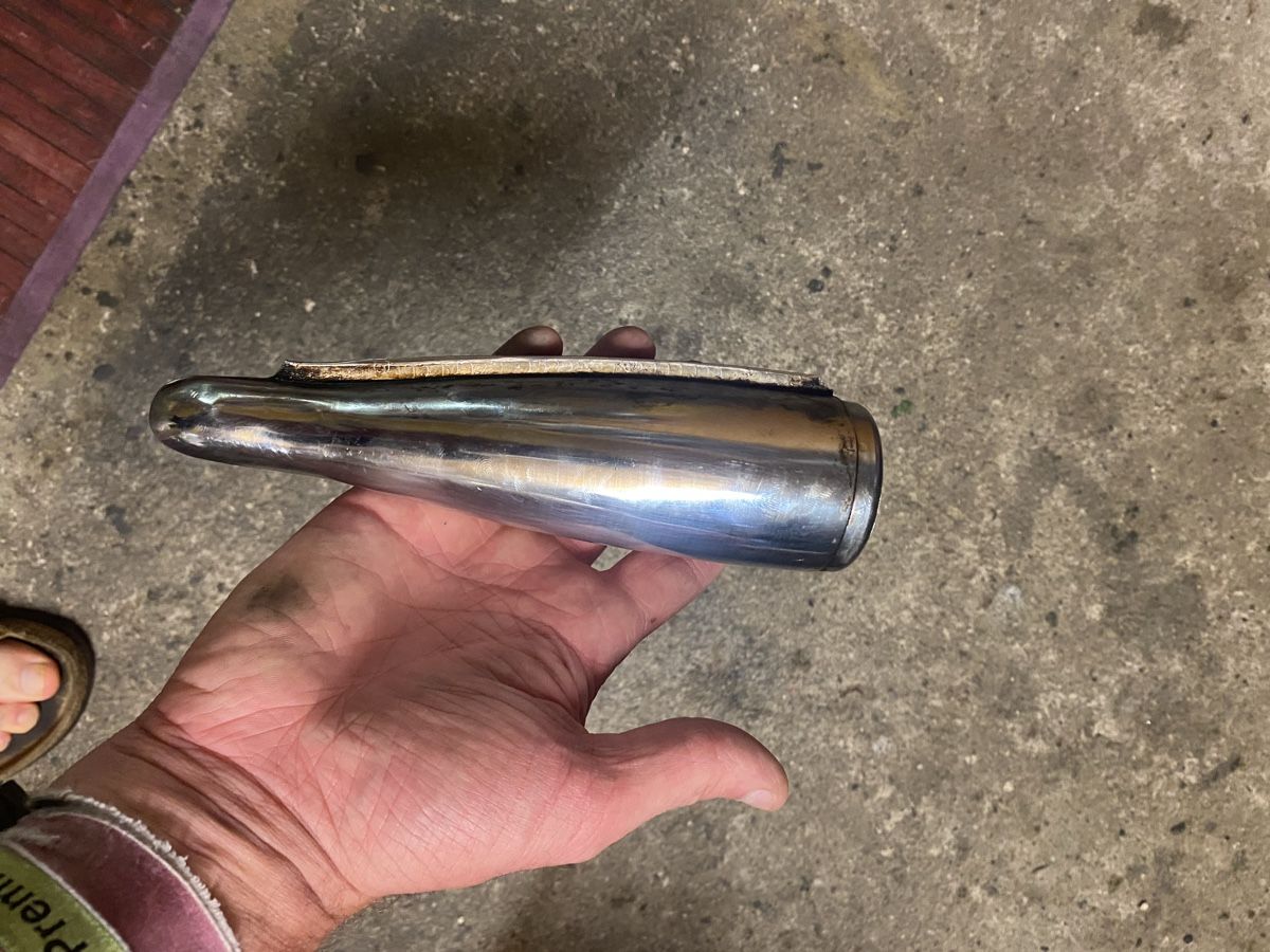 Puch Mofas: Puch velux Ende Stuck Auspuff Original – Gebraucht aus Capolago von Lillo22 3