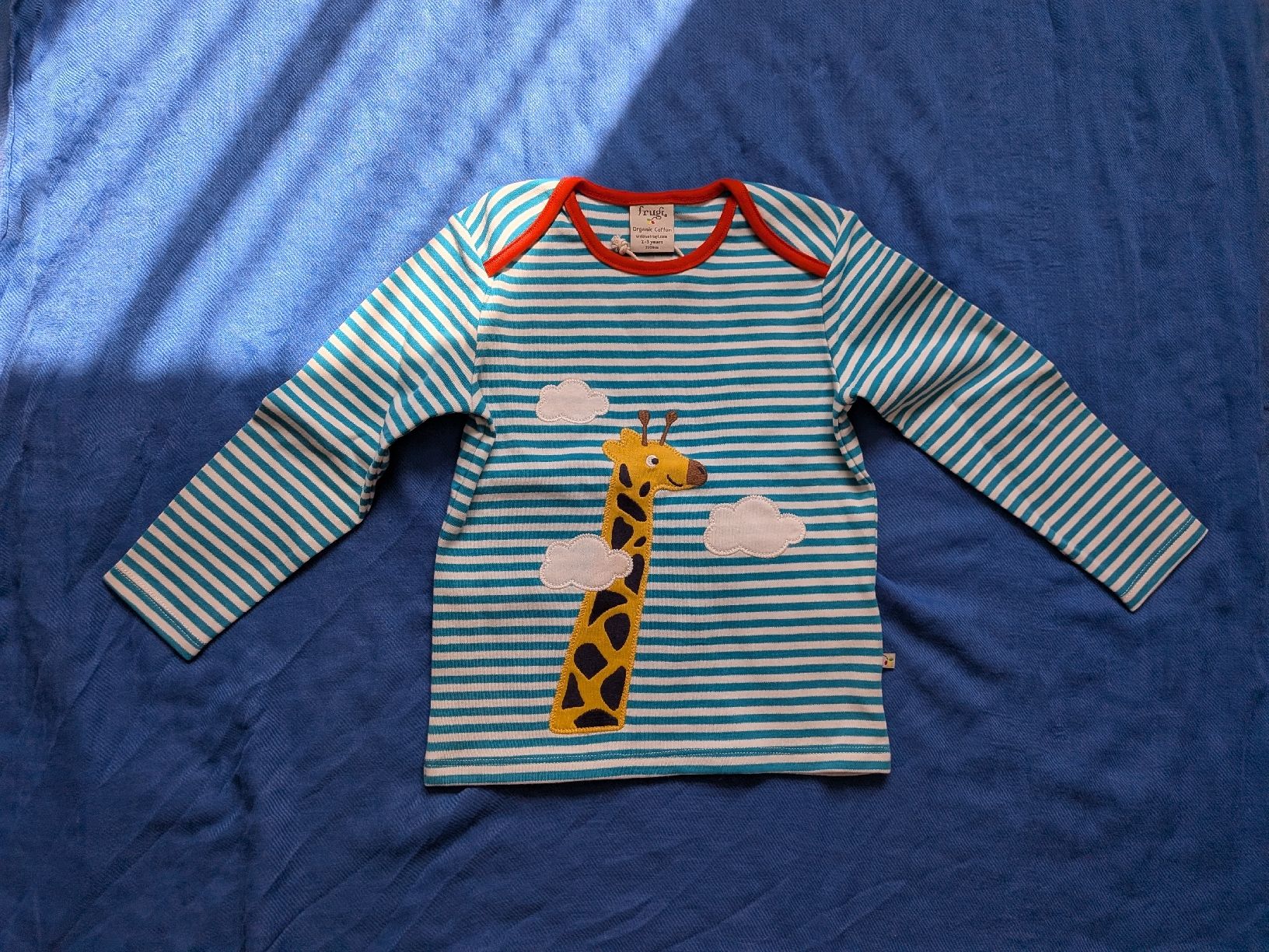 Frugi Maglioni & Felpe: Frugi Langarmshirt, Grösse 98 cm   – Nuovo e nell'imballaggio originale da Zofingen venduto da Droni_A