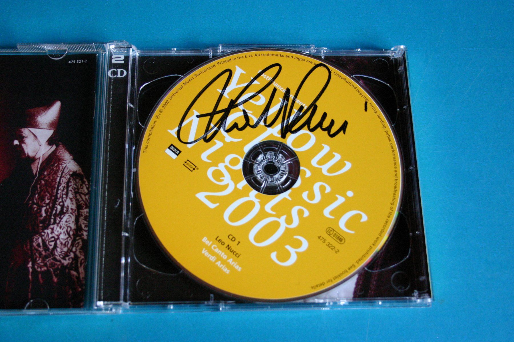 CD: LEO NUCCI YELLOW CLASSIC NIGHTS 2003 – Usato da Winkel venduto da Gallica 1