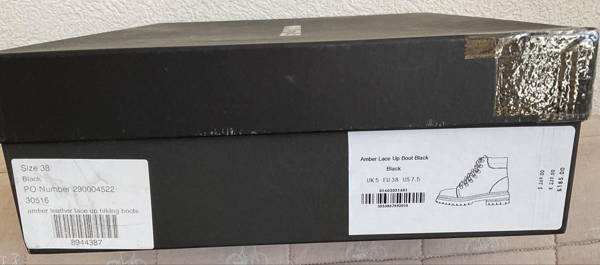 Herrenschuhe: Bottines WHISTLES en cuir noir - pointure 38 – Neu (gemäss Beschreibung) aus Corseaux von Mililaforet75 7