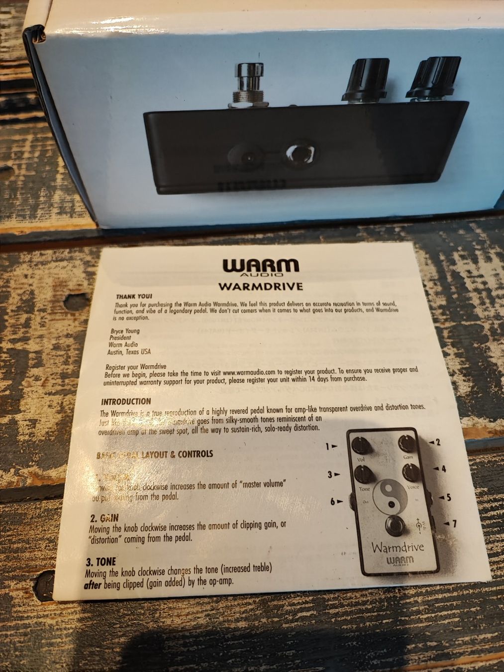 Musikinstrumente: Warm Audio Warmdrive - Vielseitiges Overdrive Pedal! – Gebraucht aus Beinwil am See von stephanielarsen 7