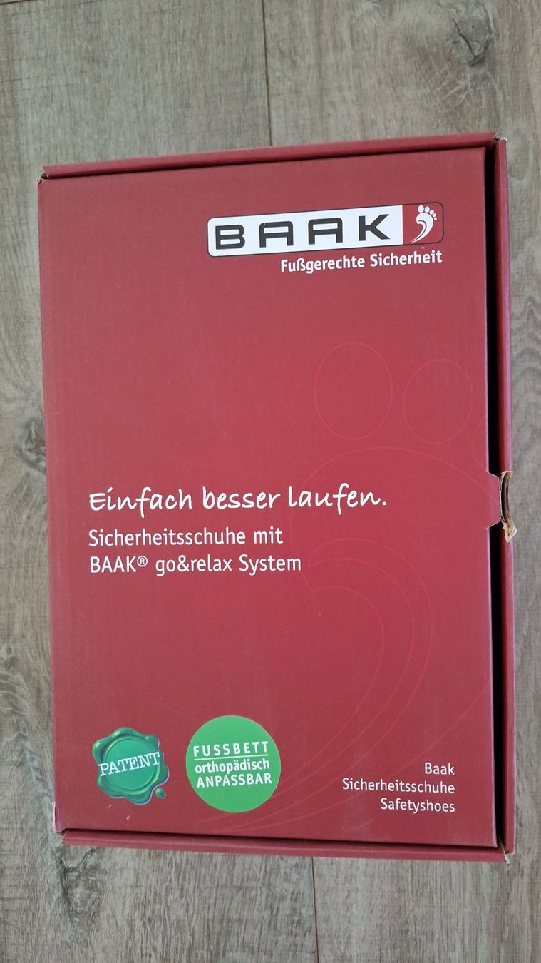 Herrenschuhe: Baak Sicherheitsschuhe Grösse 40 – Neu und originalverpackt aus Thunstetten von Malinois7 2