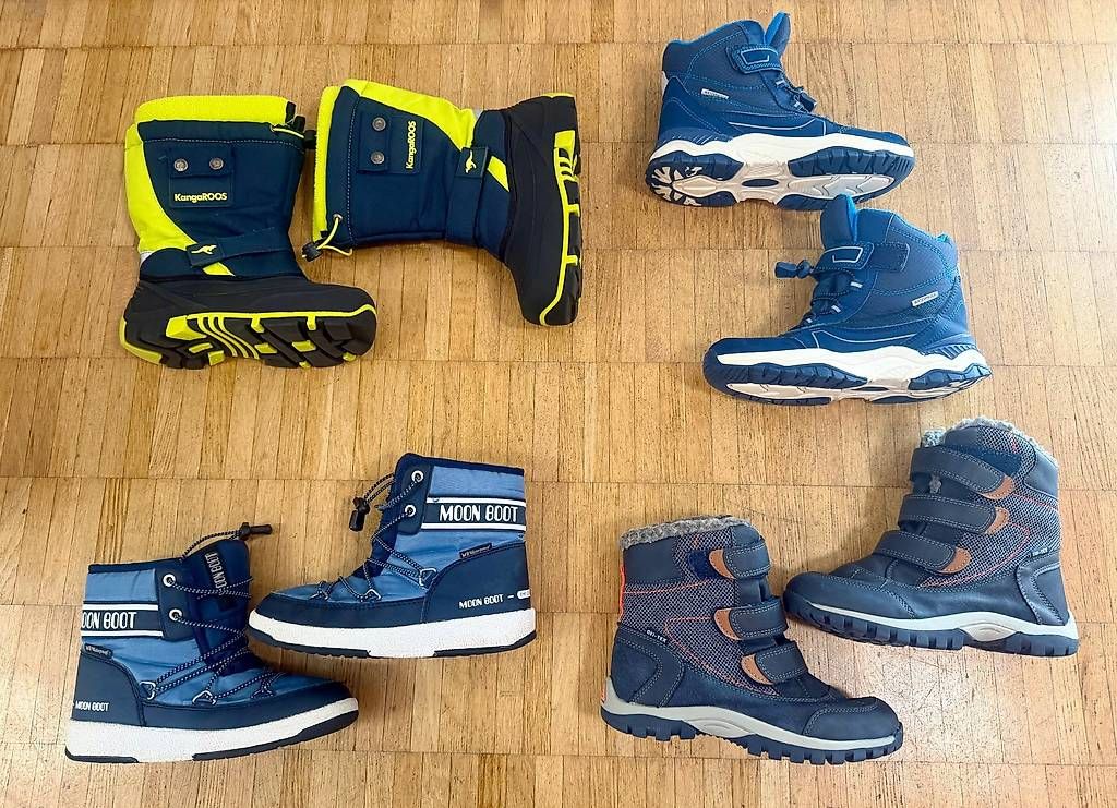 Schuhe für Jungen: verschiedene Winterstiefel Grösse 33, 34 und 35 – Gebraucht aus Zürich von giovannisp 1