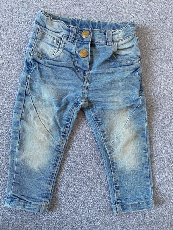 Herzige Topomini Jeans Gr 80 (Girls)