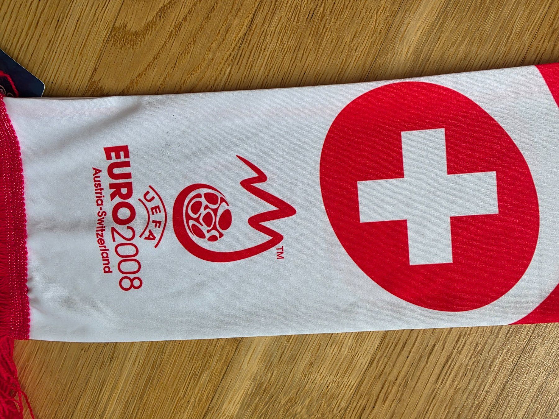Foulard & Sciarpe: SCHWEIZ EURO 2008 FAN SCHAL – Nuovo (secondo la descrizione) da Lüchingen venduto da Jersey_Time 3