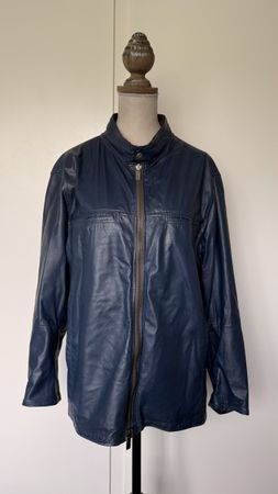 Veste réversible en cuir pour femme,L. Damen-Wendelederjacke