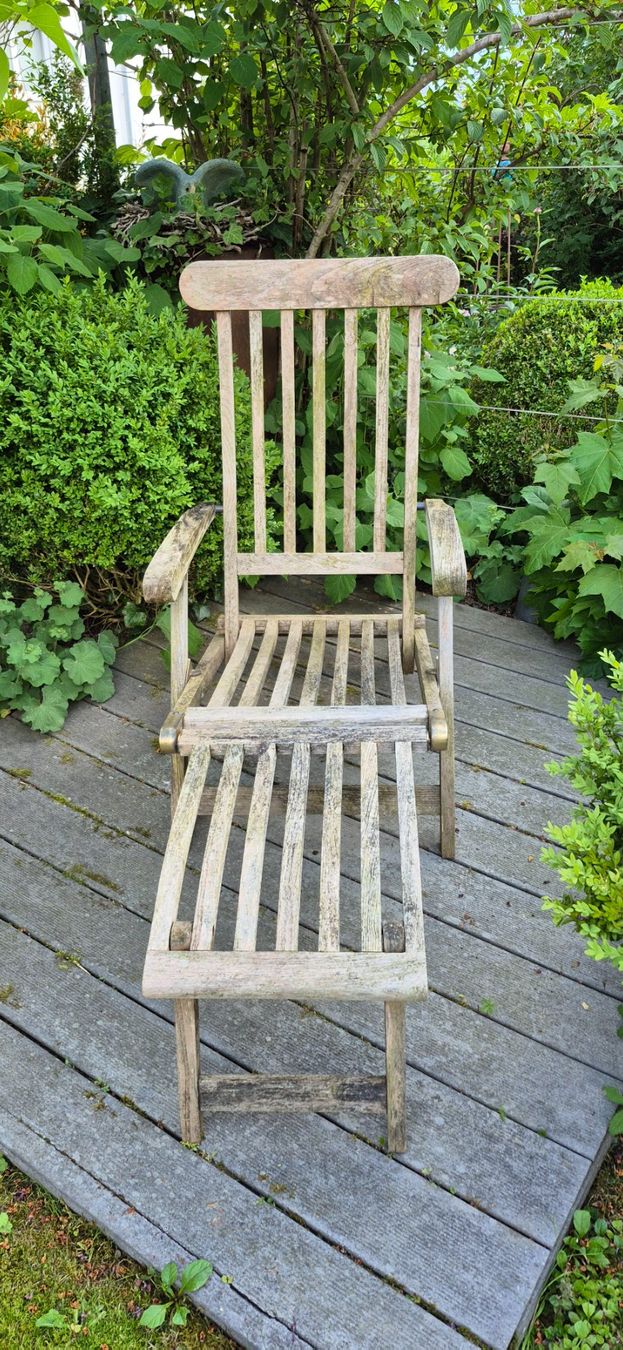 Sedie a sdraio: Liegestuhl aus Holz - ein Klassiker – Usato da Eggersriet venduto da Fredb 5