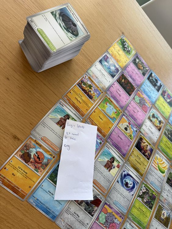 Pokémon Cartes à collectionner: Pokemon Sammlung Surging Sparks eng 298 Karten – Neuf (Voir description) à Oberengstringen par sigurros 7