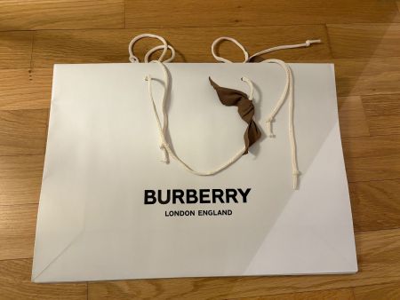 3x BURBERRY Paper bags - 41 x 30 cm