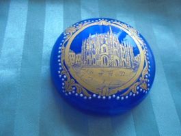 Schmuck-Glasschale Kobaltblau Wien