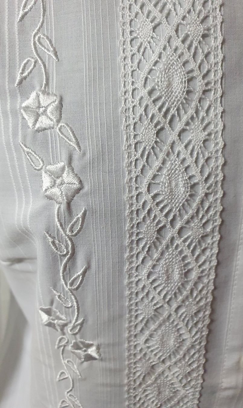 Blusen: Neu: "Wallmann" / edle Trachten Bluse Gr. 42 / weiss – Neu (gemäss Beschreibung) aus Muri AG von Edlerweiss 3