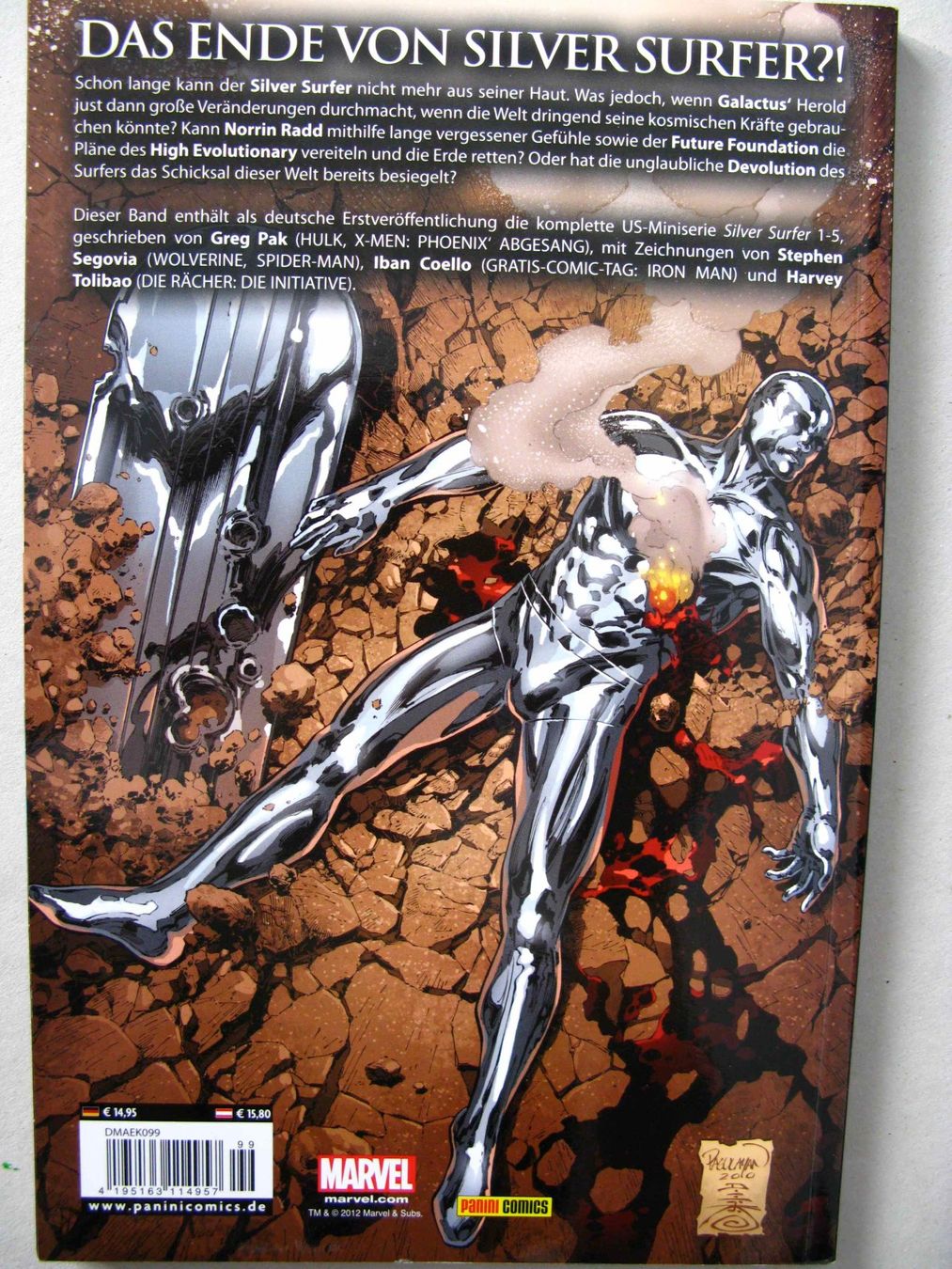 Fumetti: Marvel Exklusiv 99  Silver Surfer ( 2011 ) – Usato da Samstagern venduto da Betscha 1
