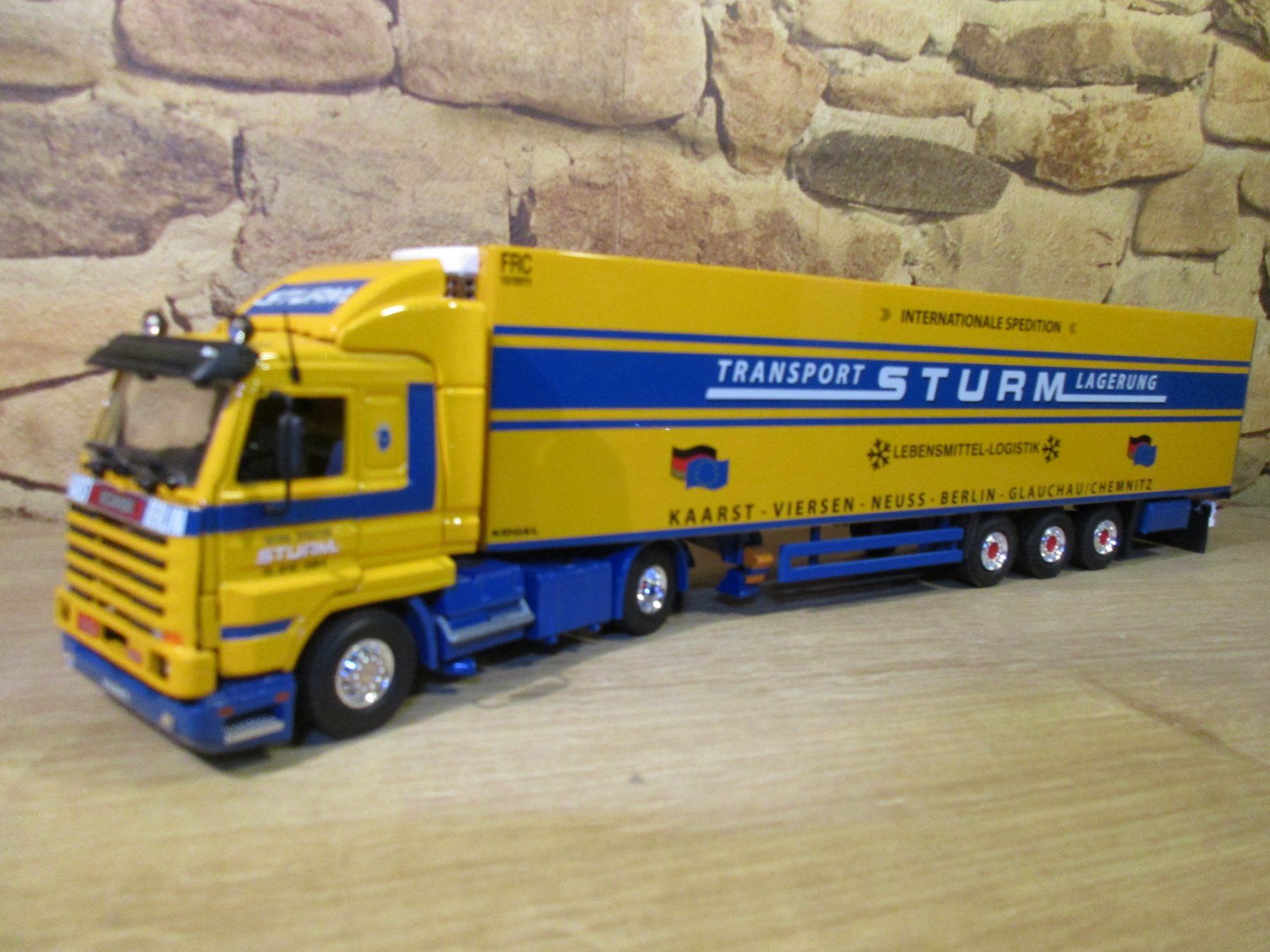 Tekno Modellbausätze & Standmodelle: Tekno  1:50  Scania 113   Sturm – Gebraucht aus Ennetmoos von Truckdiver