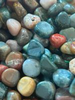 Strang echte Indien Achate Nuggets / stone 8-10 mm