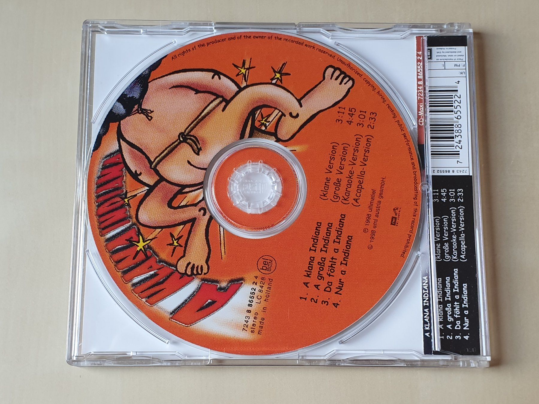 CDs: A Klana Indiana – Gebraucht aus Stansstad von collectorsshop 1
