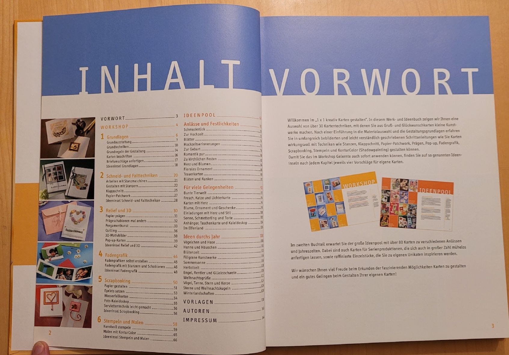 Livres: 1x1 kreativ Karten gestalten - TOPP Verlag – Neuf (Voir description) à Madiswil par Laubfleck 2