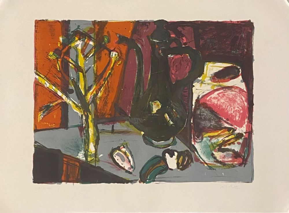Hans FALK (1918-2002) Lithographie handsigniert 8
