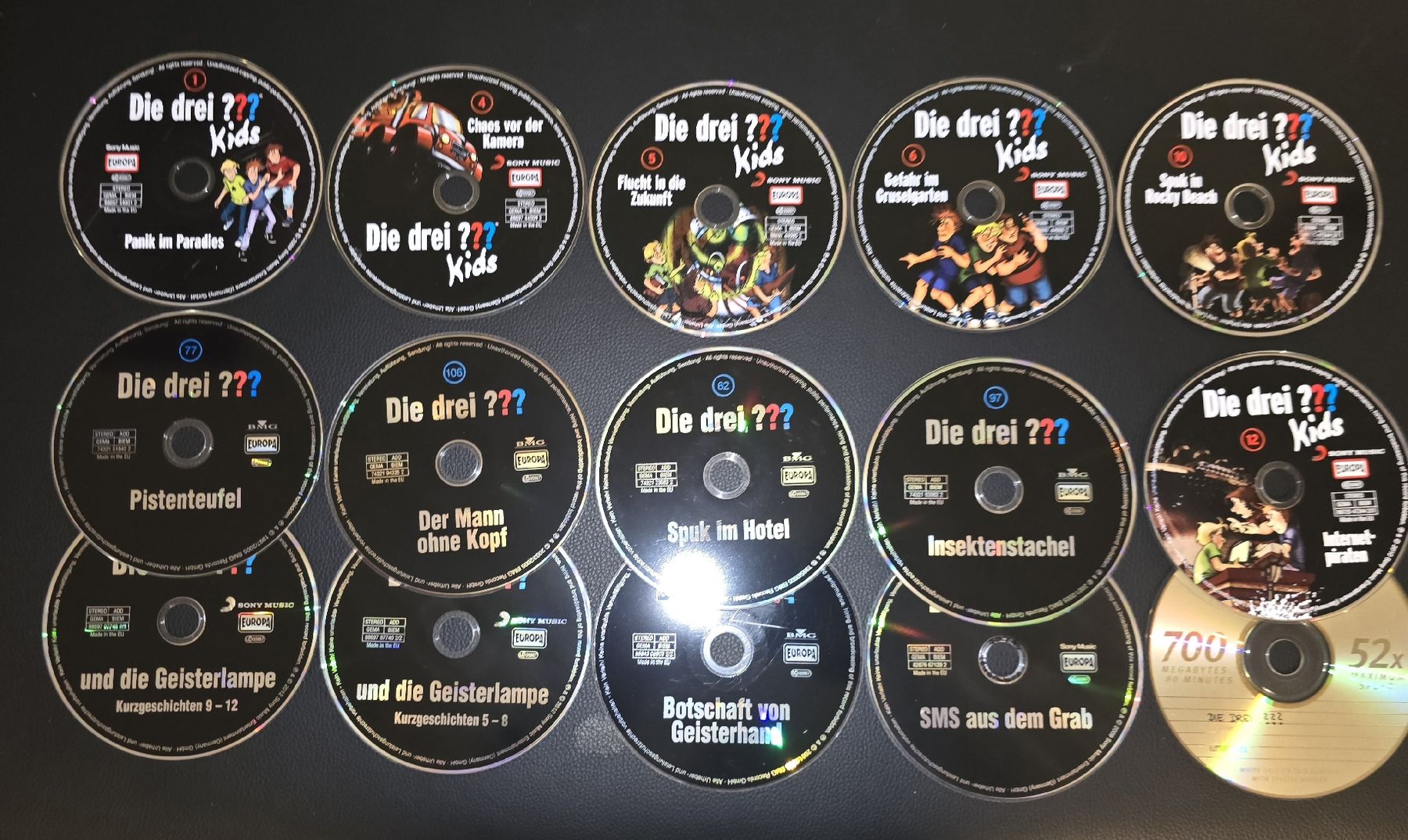 Audiolibri: Die drei ??? / Die drei ??? Kids CDs – Usato da Wangs venduto da Restposten.Garage 3