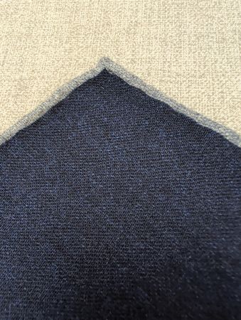 Eleventy Platin Collection, Einstecktuch, Neu, Wolle