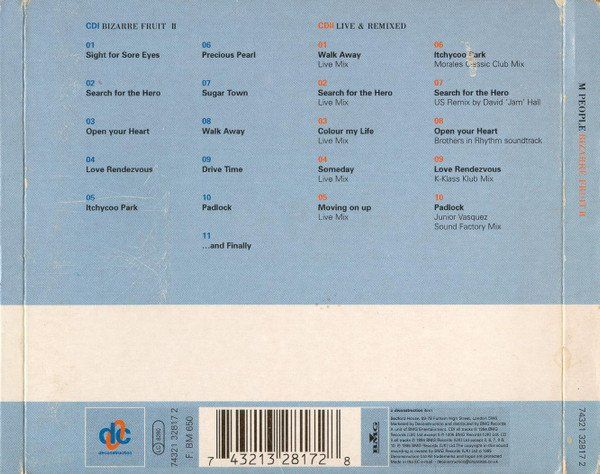 CDs: M People: Bizarre Fruit  II - 2CD – Neuf (Voir description) à Steinhausen par Vilivinili 1