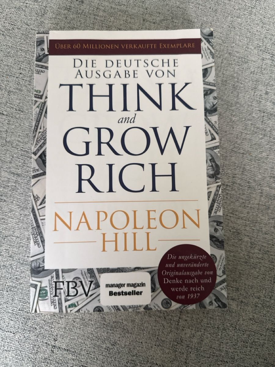 Libri: Think and Grow Rich - Napoleon Hill – Usato da Oensingen venduto da ramon.92