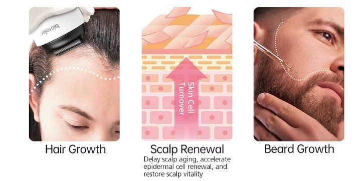 Cura del viso: Derma Roller 0.5mm mit 1200 Mikronadeln – Nuovo e nell'imballaggio originale da Geneve venduto da Titi2008 3